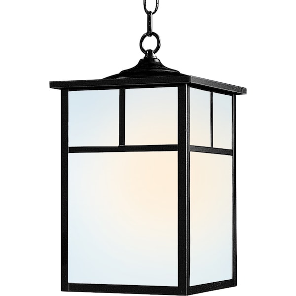 Maxim Lighting Coldwater 1-Light 9" Wide Black Pendant Light 4058WTBK - main